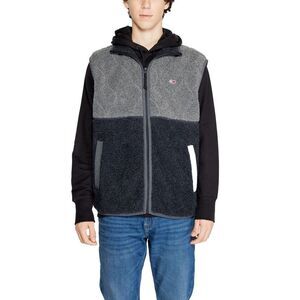 Tommy Hilfiger Jeans Black Recycled Polyester Sleeveless Men's Jacket